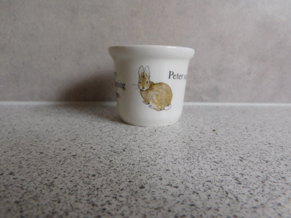 Wedgwood Peter Rabbit Eierdopje Beatrix Potter, Huis en Inrichting, Keuken | Servies, Klassiek, Overige typen, Ophalen of Verzenden
