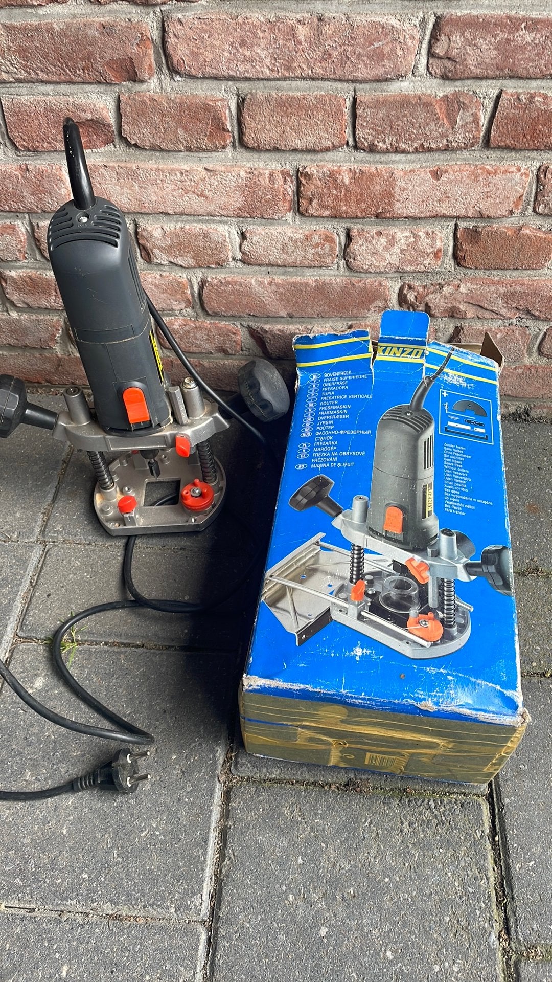 Bovenfrees kinzo, Ophalen of Verzenden, Zo goed als nieuw, Elektrisch, Bovenfrees