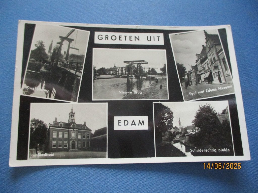 Edam (1942), Ophalen of Verzenden, Voor 1920, Gelopen, Utrecht