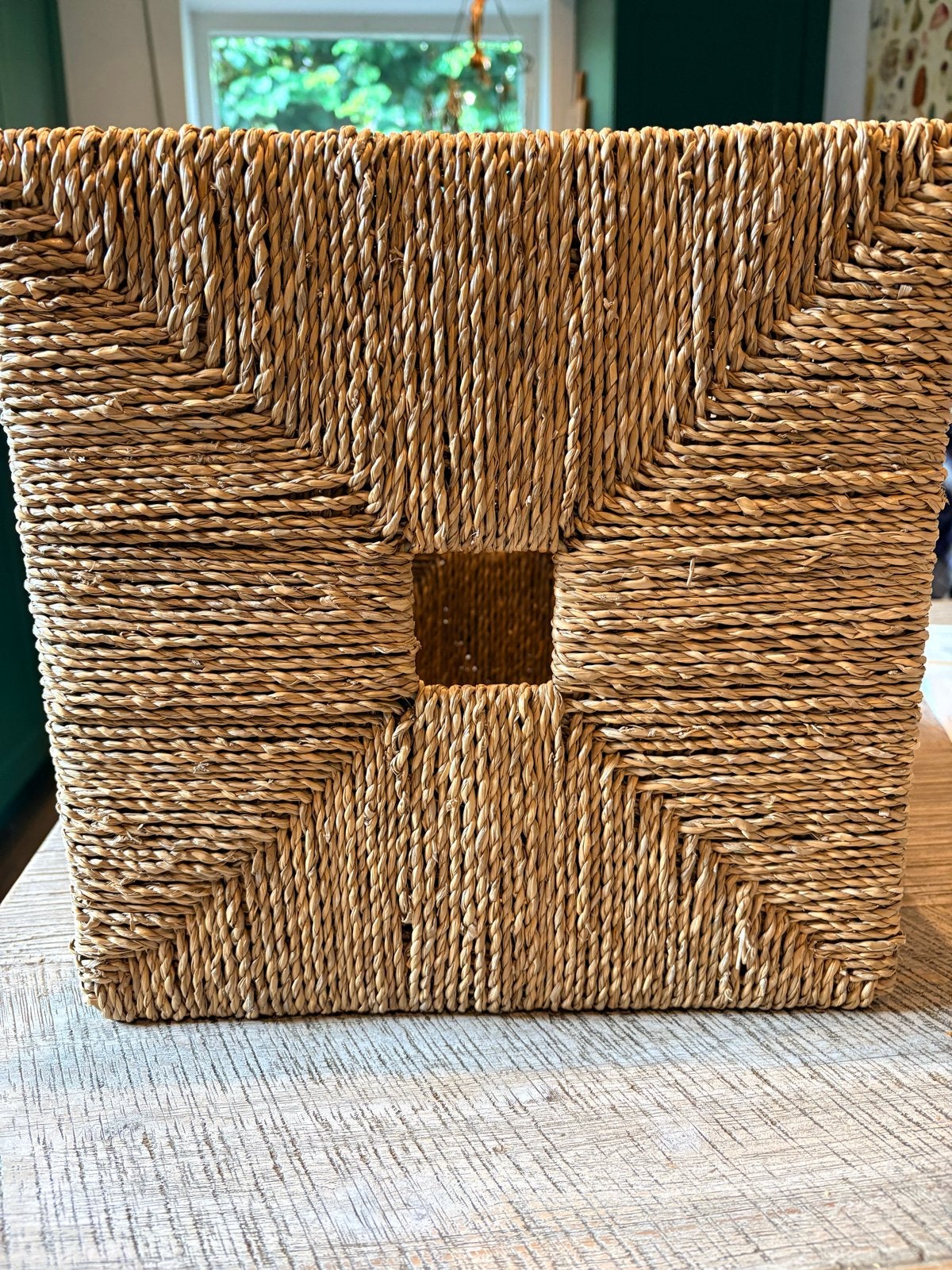 Mooie zeegras mand 3 stuks - perfect voor Kallax IKEA, Ophalen, Gevlochten, Mand, Vierkant