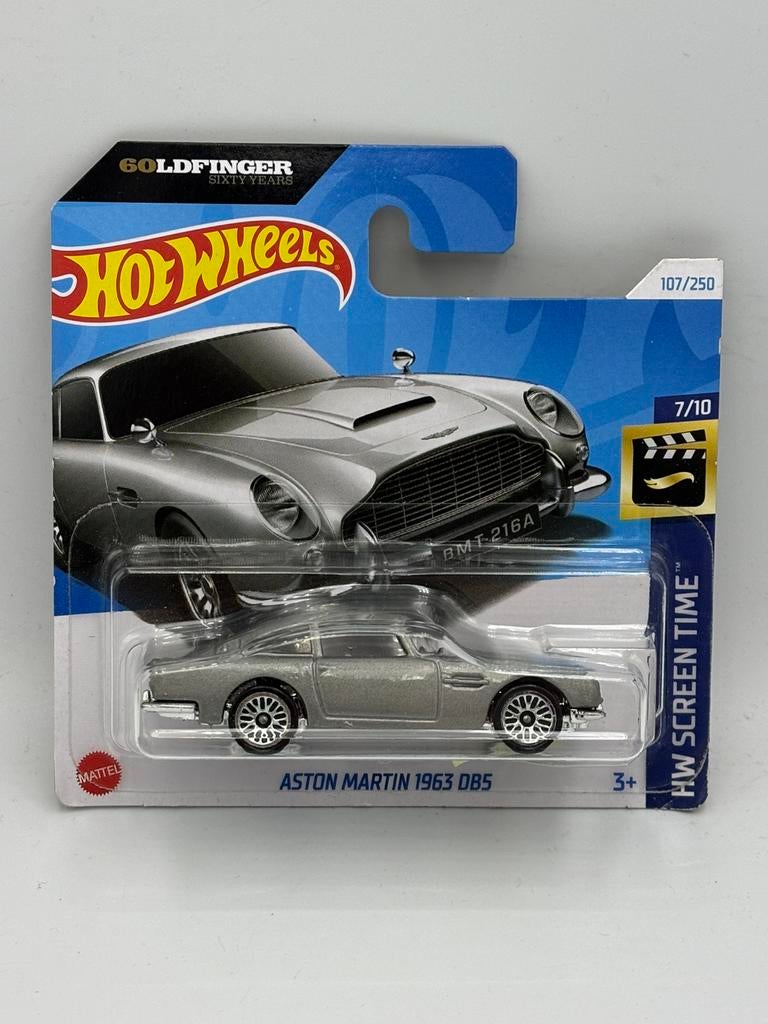 Hot Wheels Aston Martin 1963 DB5, Ophalen of Verzenden, Nieuw, Auto