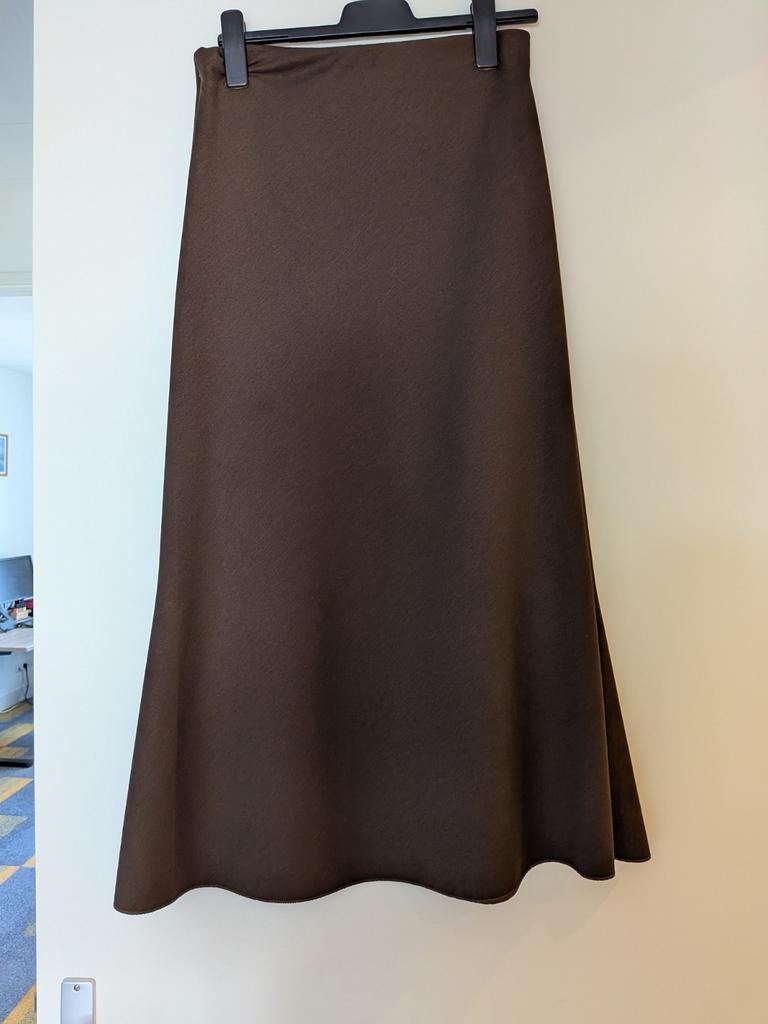 Nette bruine rok Garconne, elastiek, maat S/M, 95 cm, Maat 38/40 (M), Bruin, Ophalen of Verzenden, Zo goed als nieuw