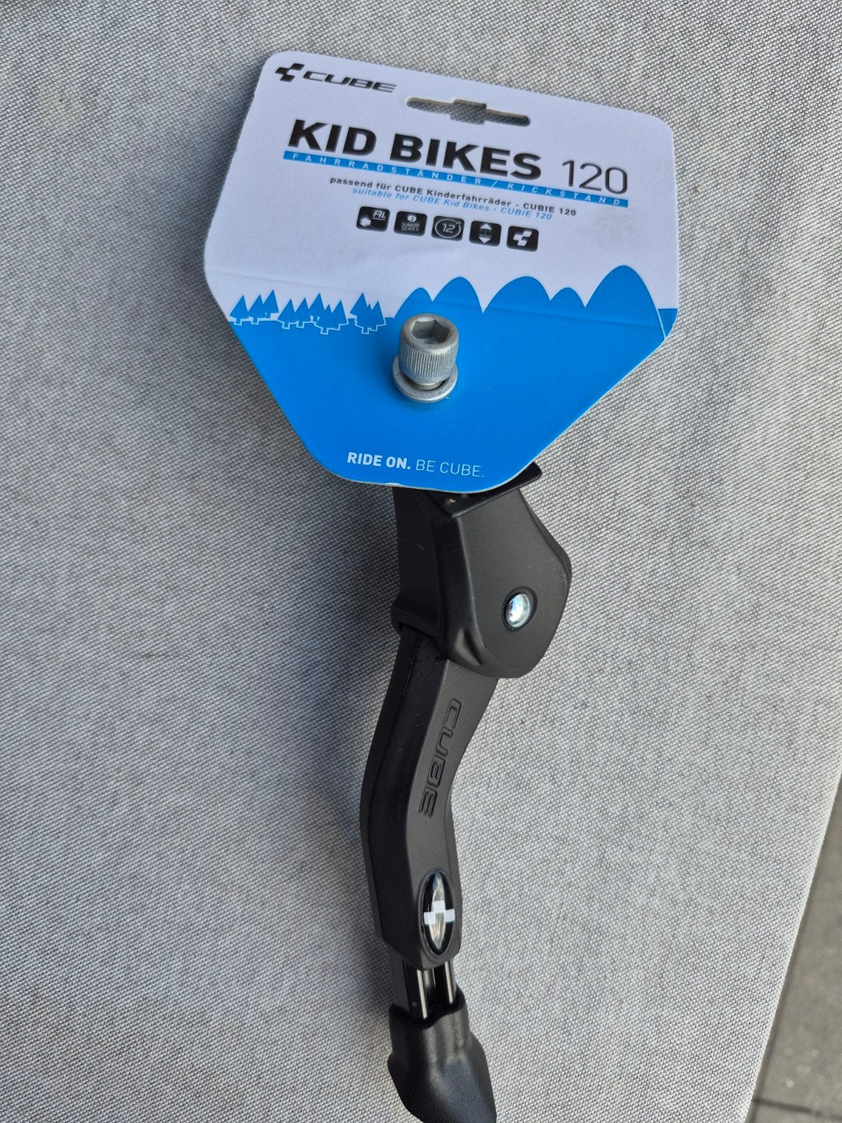 Cube Zijstandaard voor Kinderfietsen - Kid Bikes 120, Overige typen, Kinderfiets, Nieuw, Ophalen of Verzenden
