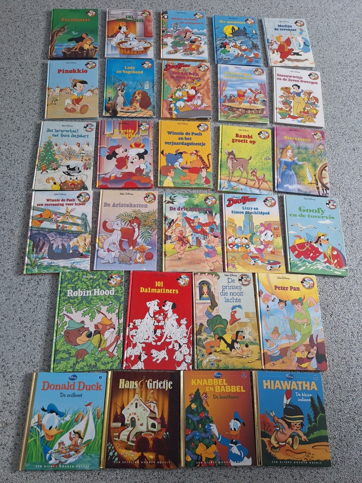 Verschillende oude boeken van Disney boekenclub, Walt Disney, Ophalen, Gelezen, Sprookjes