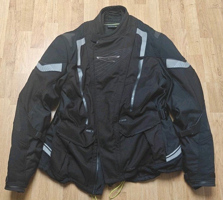 Macna motorjas textiel - Maat XL - Zo goed als nieuw, Motoren, Jas | textiel, Dames, Ophalen of Verzenden, Tweedehands
