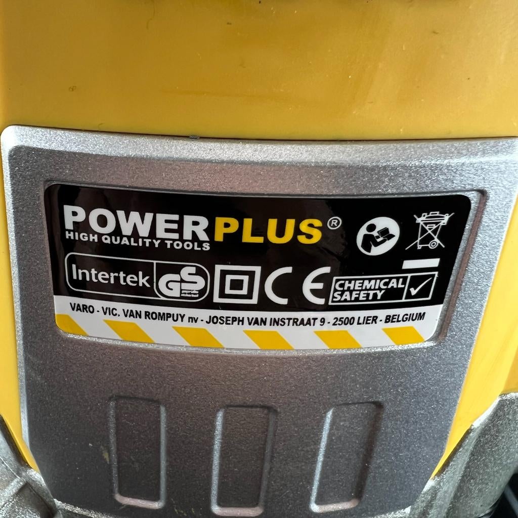 Powerplus X0910 Bovenfrees in koffer | Nieuw | 408303, Ophalen of Verzenden, Gebruikt, Elektrisch, Bovenfrees