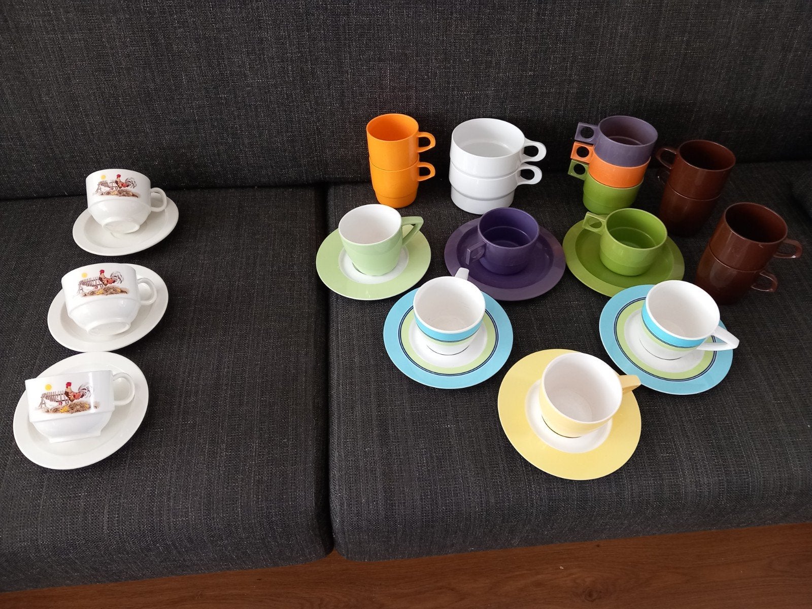 camping melamine servies diversen, Ophalen of Verzenden, Zo goed als nieuw