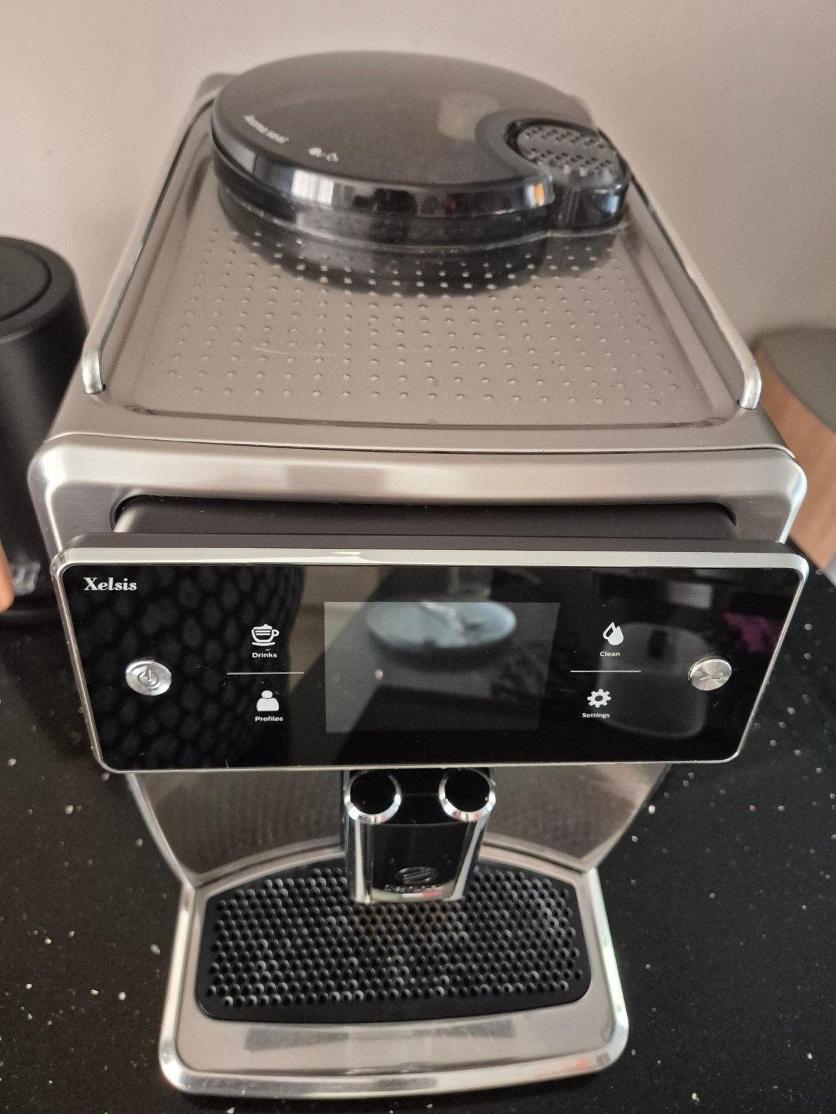 Saeco SM7685/00 Xelsis Espressoapparaat - gerepareerd, Witgoed en Apparatuur, Koffiezetapparaten, Ophalen, Espresso apparaat