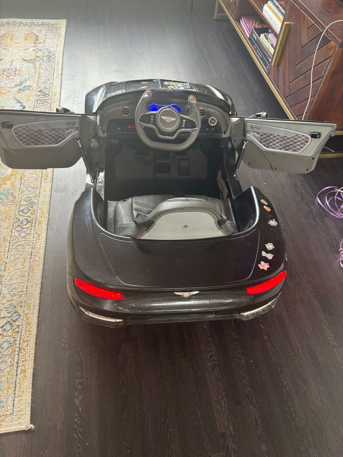 Elektrische Bentley kinderauto met afstandsbediening, Gebruikt
