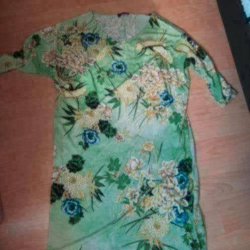 Jurk 42 merk norah, Verzenden, Maat 42/44 (L), Zo goed als nieuw, Onder de knie