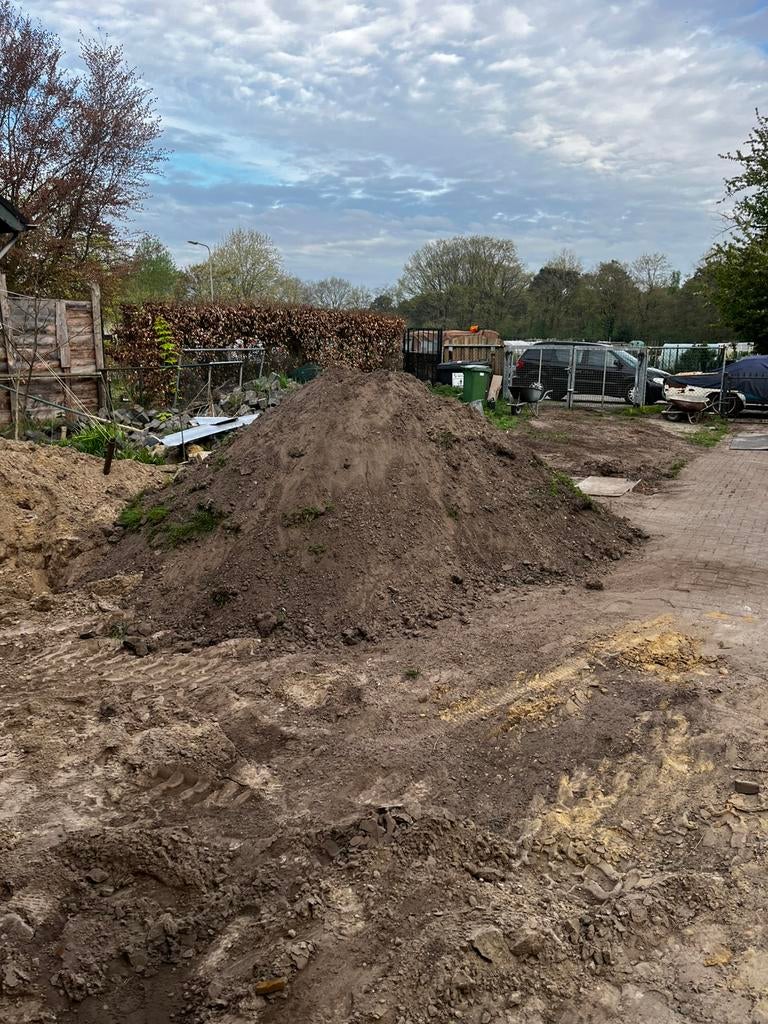 gratis zwarte zand, Ophalen, Tuinaarde