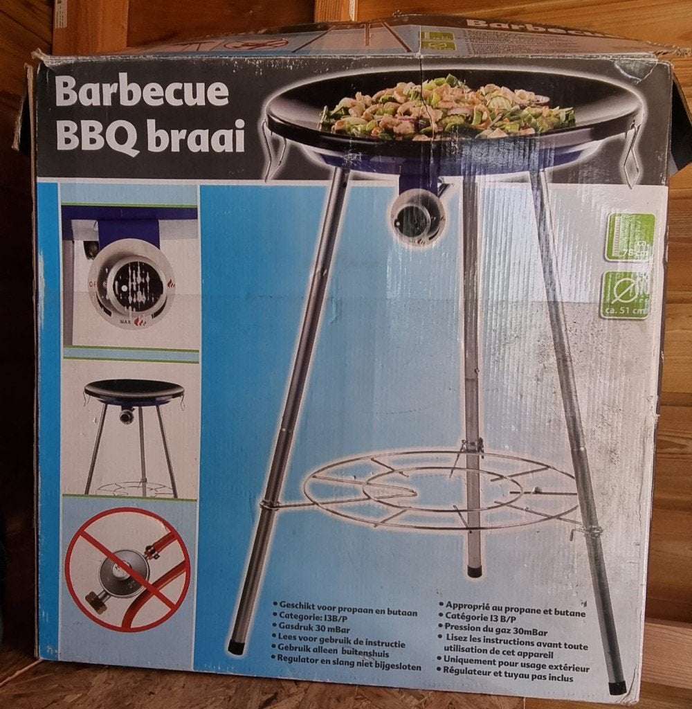 Barbecue Scottelbraai, Caravans en Kamperen, Kampeeraccessoires, Ophalen, Gebruikt