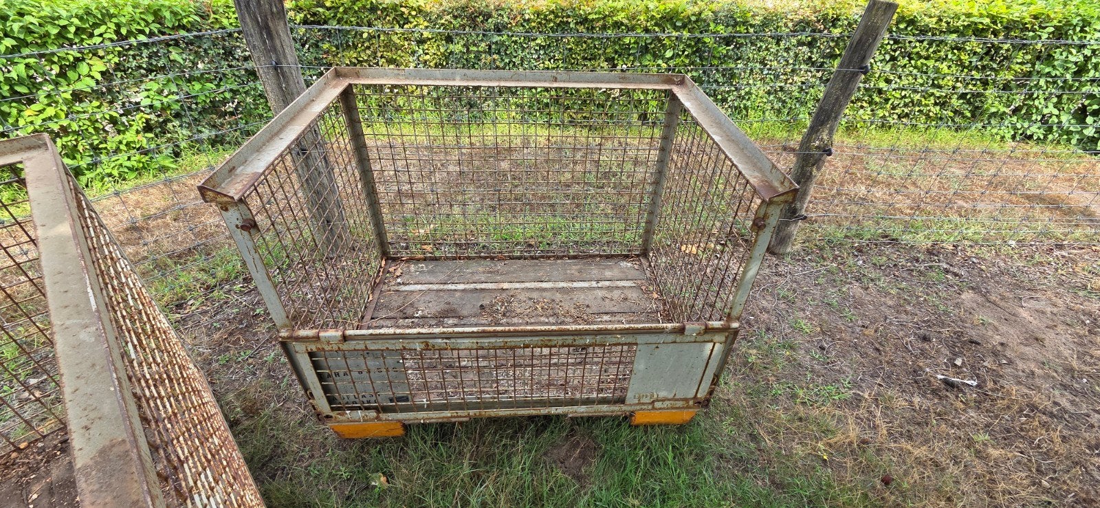 Metalen gaasbakken / palletbakken voor opslag of transport, Gebruikt, 100 cm of meer, 60 cm of meer, Bak of Kist