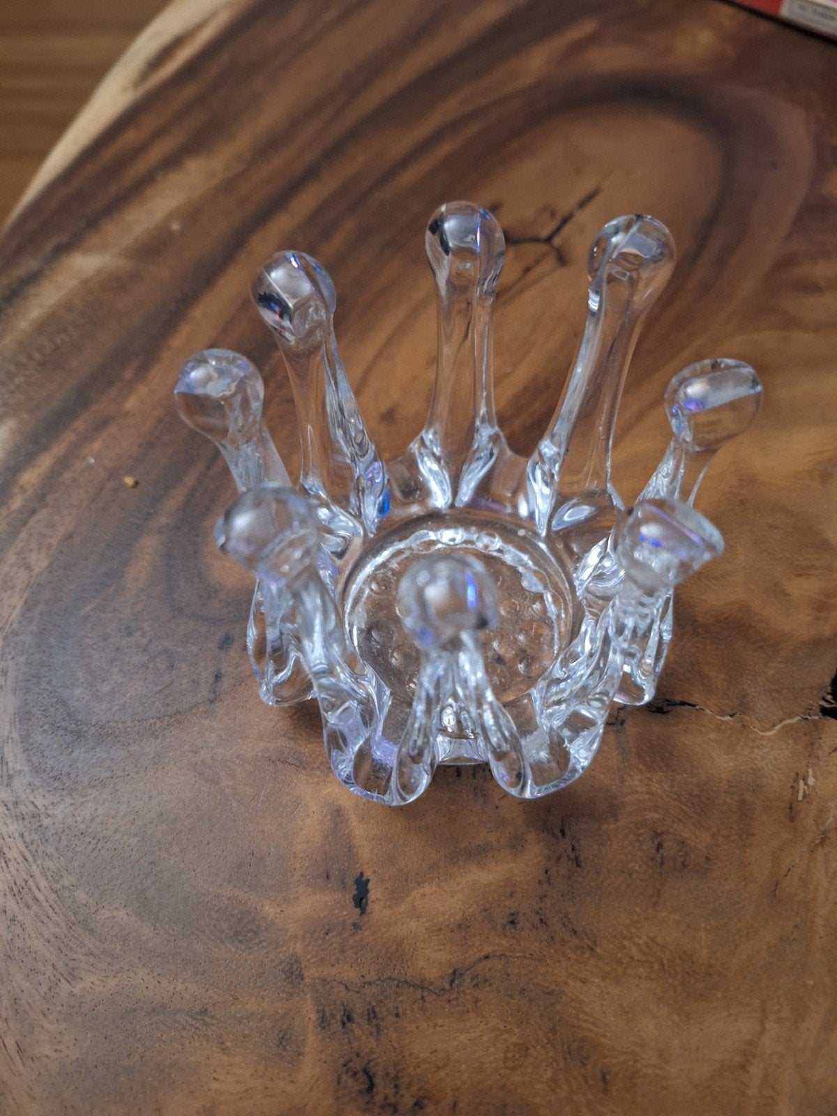 Bergdala waxinelichthouder van glas, Overige merken, Waxinelichthouder, Ophalen of Verzenden, Glas