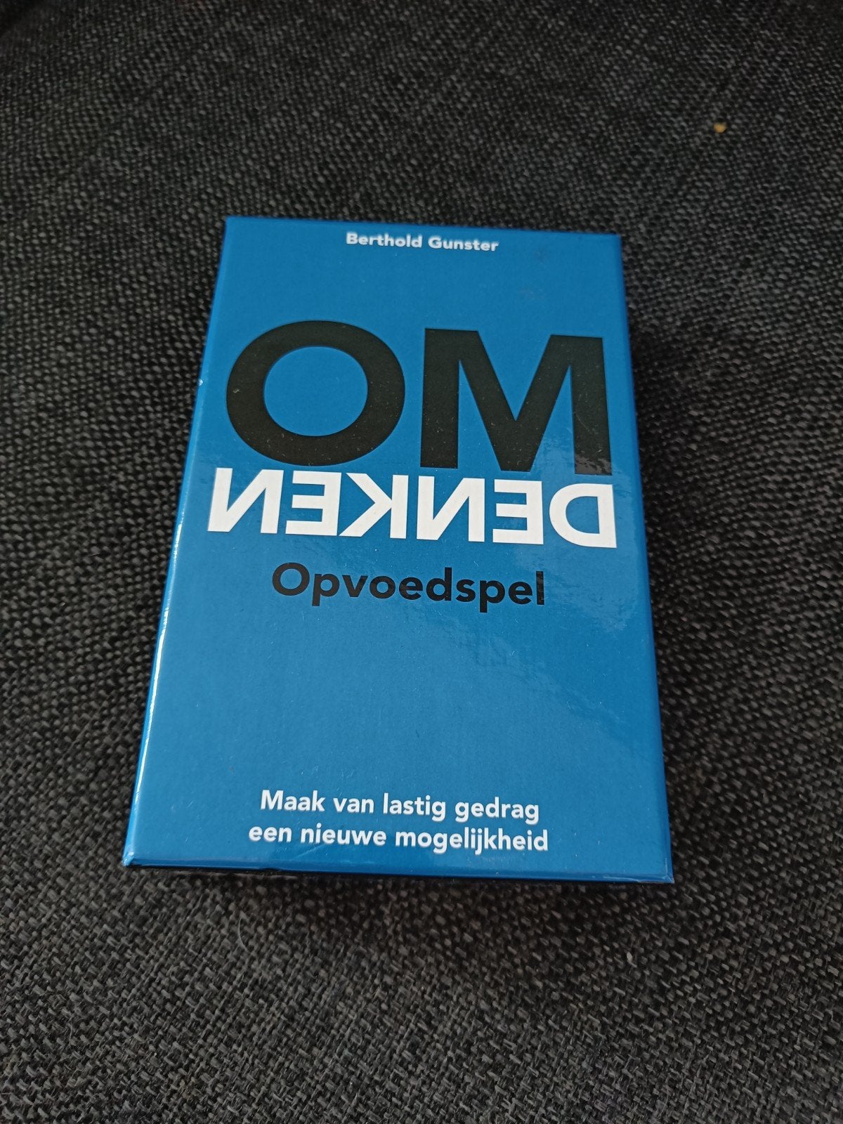 OMDENKEN Opvoedspel - Berthold Gunster, Boeken, Advies, Hulp en Training, Zo goed als nieuw, Ophalen of Verzenden