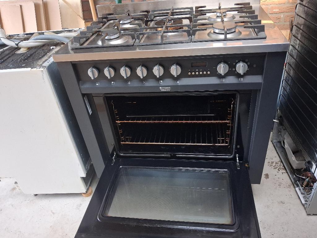 gasfornuis met oven, Witgoed en Apparatuur, Fornuizen, Ophalen, Gebruikt, 60 cm of meer, Gas