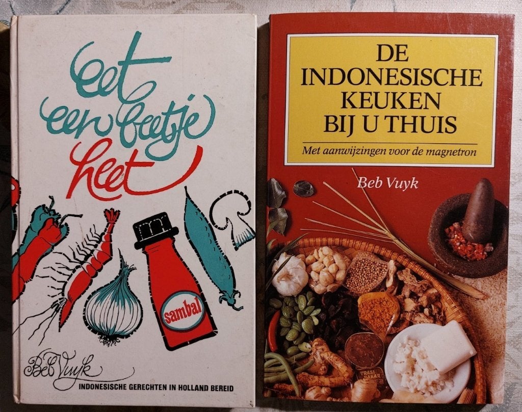 Beb vuyk  3 indonesische kookboeken, Boeken, Verzenden, Zo goed als nieuw, Azië en Oosters