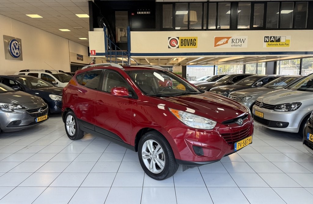 Hyundai TUCSON Bovag Garantie Automaat, Auto's, Automaat, Euro 5, 4 cilinders, Leder en Stof