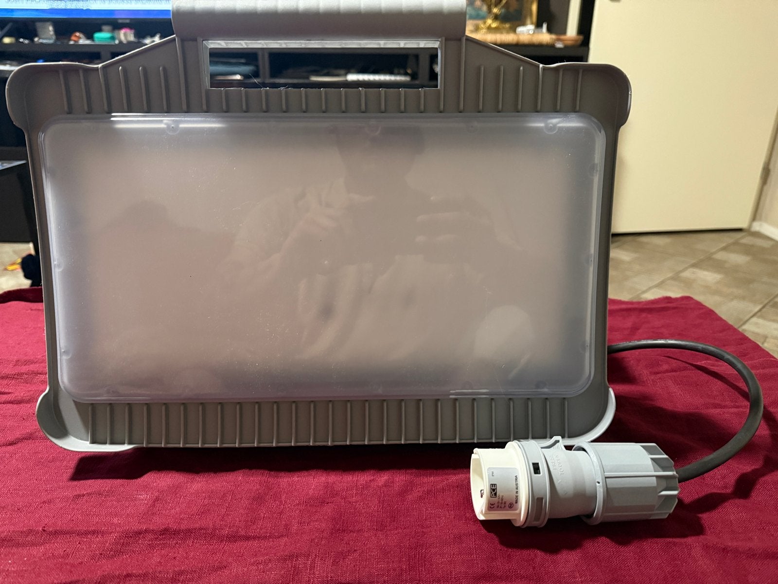 NIEUWE LED Bouwlamp Werklamp LENA Lighting, Ophalen of Verzenden, Gebruikt, Minder dan 50 watt, Lamp met armatuur