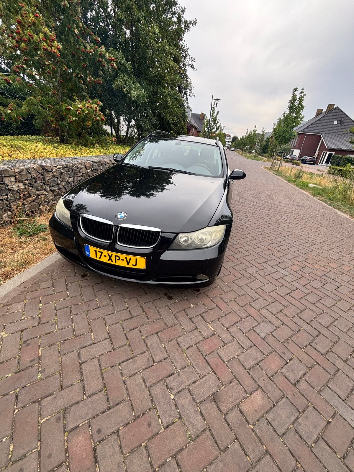 BMW 3-Serie 2.0 I 320 Touring 2007 Zwart, Auto's, 13 km/l, Achterwielaandrijving, 1995 cc, 4 cilinders