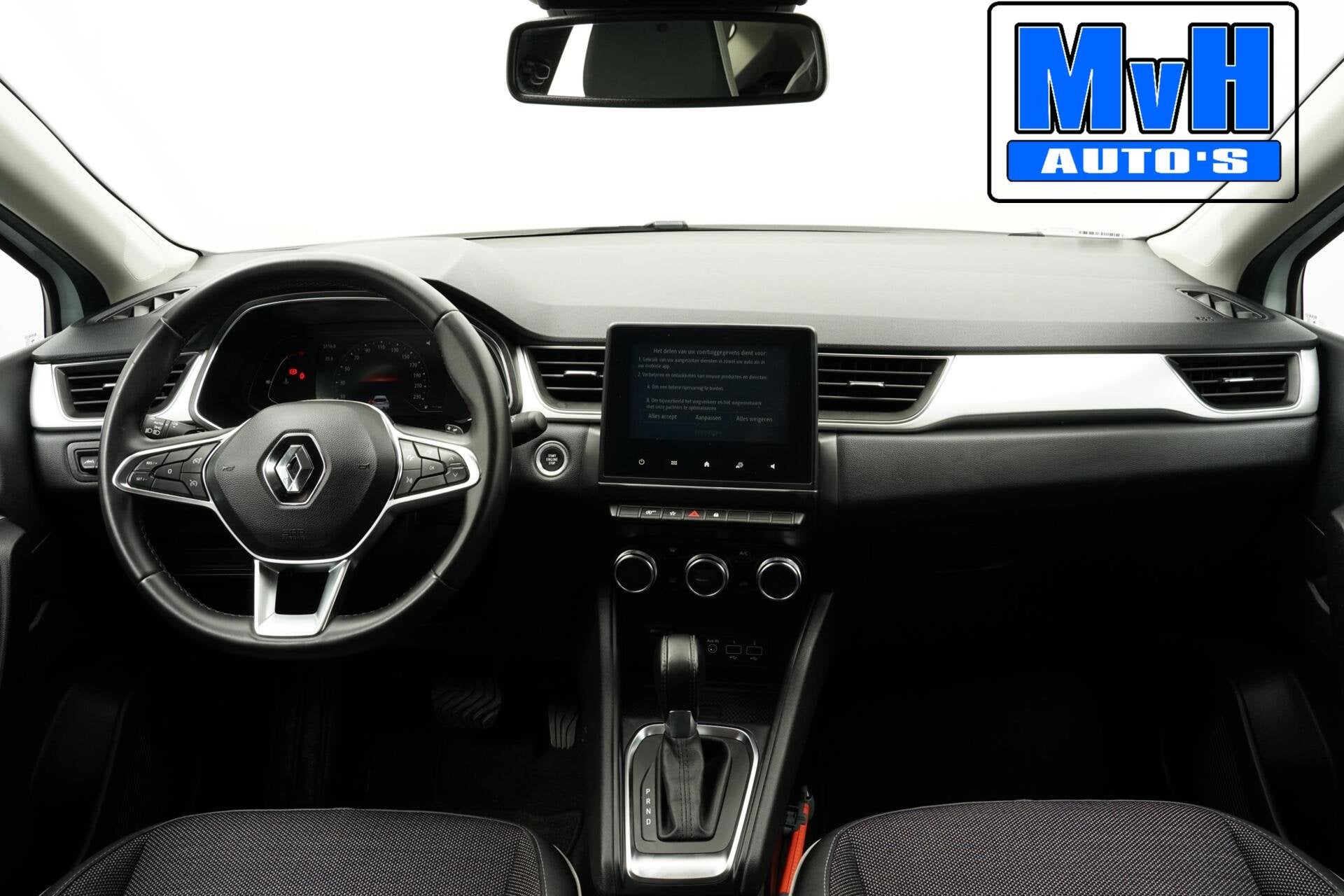 Renault Captur 1.3 TCe 140 Intens|PARELMOER|CAMERA|LED|NAP, Gebruikt, 4 cilinders, Met garantie (alle), Leder en Stof