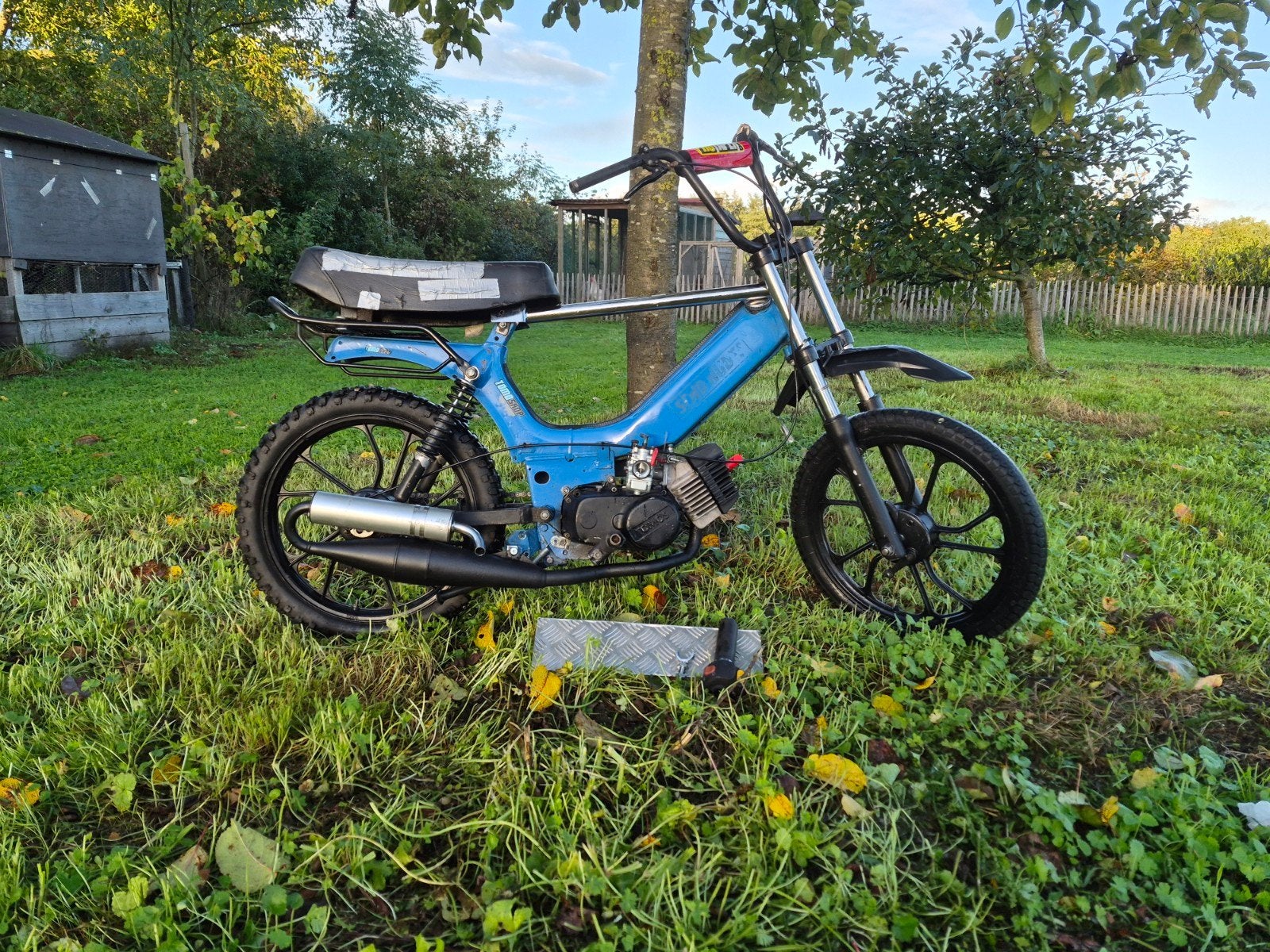tomos A35 blauw kenteken 65cc snel getuned met extra's!, Fietsen en Brommers, Ophalen, Gebruikt, 65 cc, 2 versnellingen
