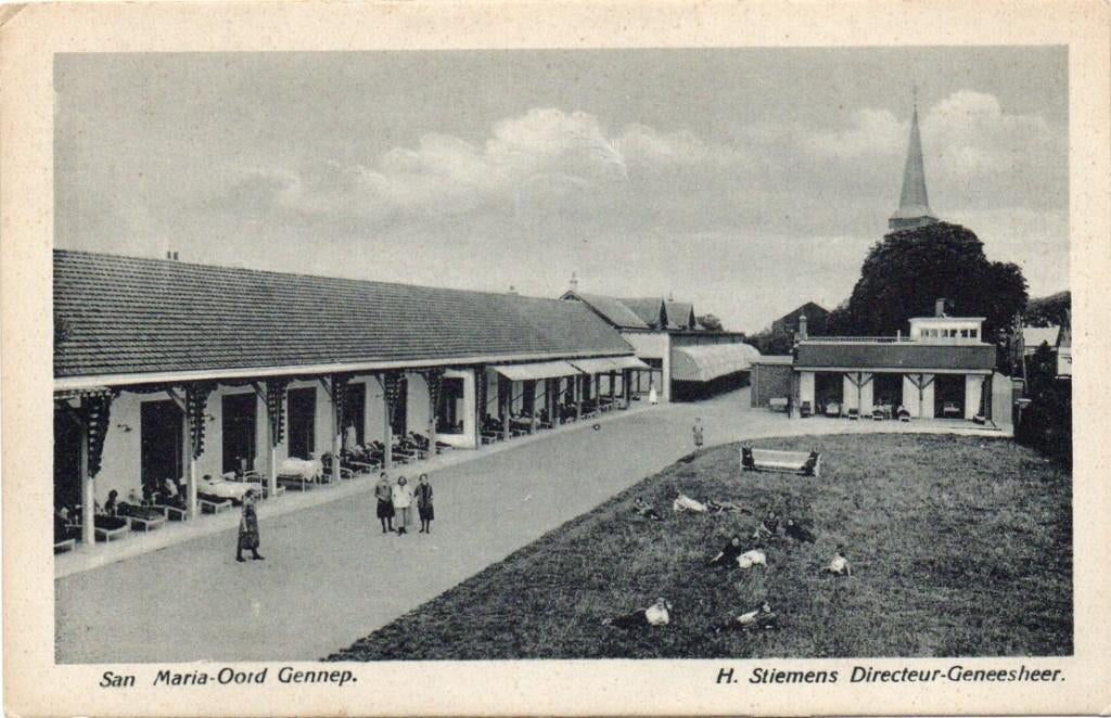 TW26-120 Gennep Maria Oord Sanatorium dir. Stiemens Grijpink, Verzenden, 1920 tot 1940, Ongelopen, Limburg