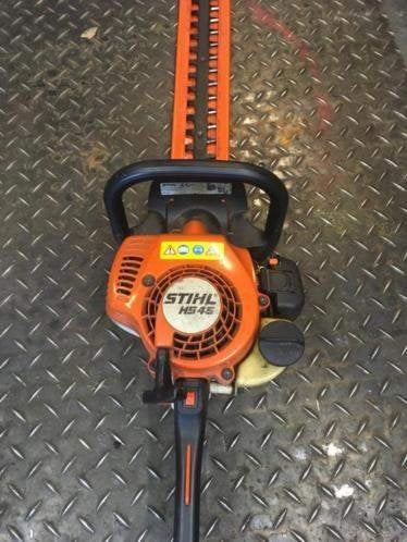 heggenschaar Stihl hs 45 klusjes machine, Ophalen of Verzenden, Zo goed als nieuw, Benzine, Stihl