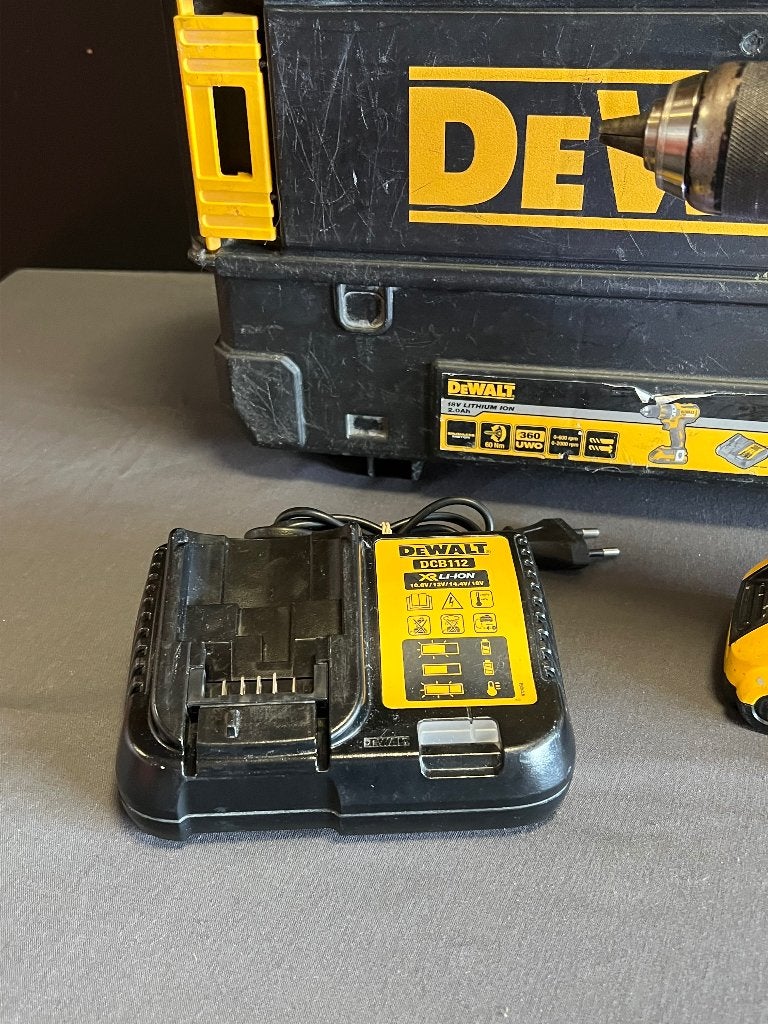 DeWalt DCD790 Accu Boormachine 18 V 1 Accu, Ophalen of Verzenden, Gebruikt, Boormachine
