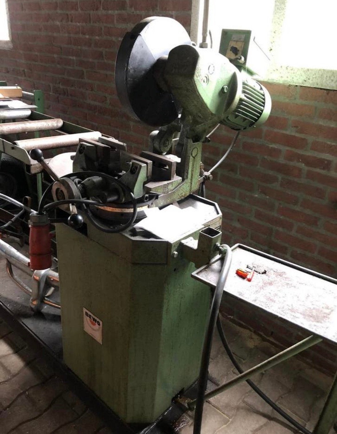 BEWO 315 LT, Doe-het-zelf en Verbouw, Gereedschap | Zaagmachines, 70 mm of meer, Ophalen of Verzenden, Zo goed als nieuw, Afkortzaag