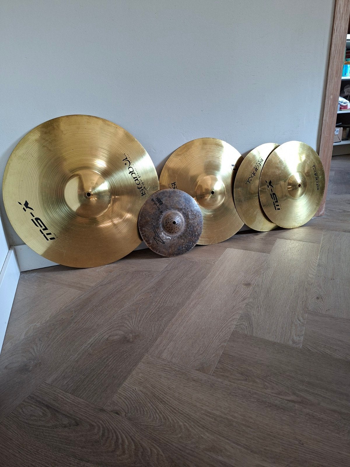 Istanbul Agop MS-X bekkenset  + Zultan Raw splash 10 inch, Ophalen of Verzenden, Gebruikt, Overige merken