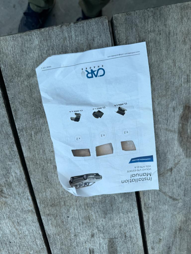 Volvo V70 PII zonneschermen (Car Shades), Ophalen of Verzenden