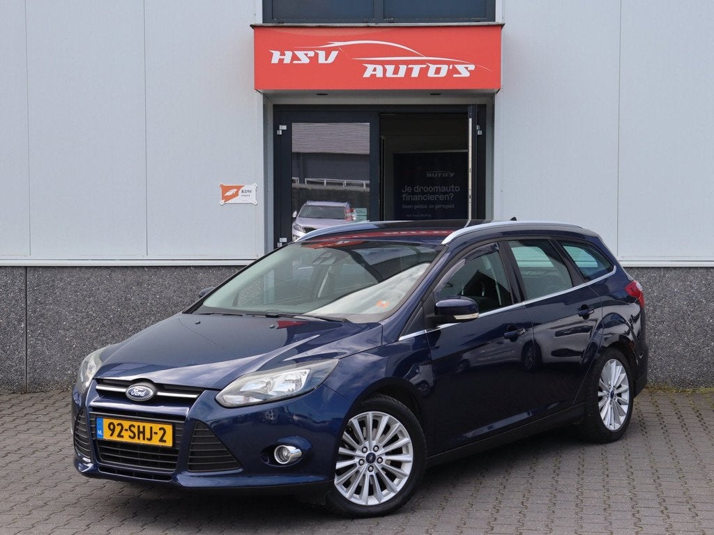 Ford Focus Wagon 1.6 EcoBoost Sport airco LM cruise org NL, Auto's, Ford, 1258 kg, Gebruikt, 4 cilinders, 150 pk