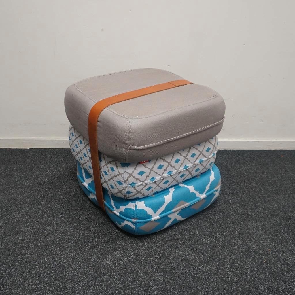 Baboesjka | Fatboy | Poef | Zitkussen | Pessoa Azul, Huis en Inrichting, Banken | Voetenbanken en Poefen, Minder dan 50 cm, Gebruikt