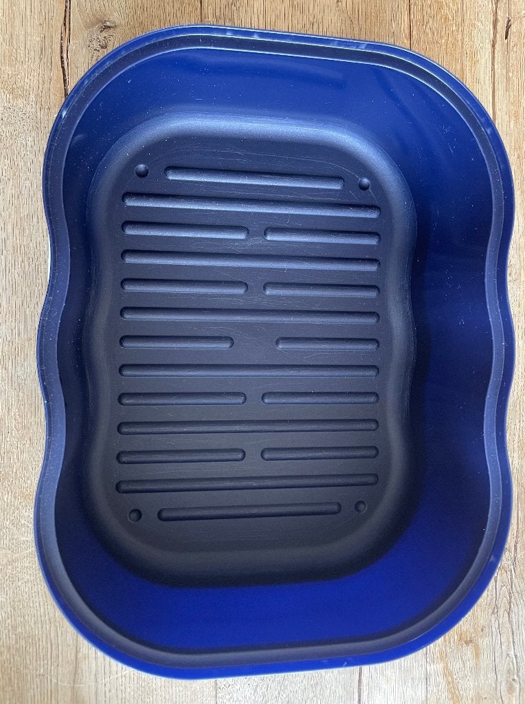 Tupperware Brooddoos groot, Ophalen of Verzenden, Gebruikt, Blauw, Bewaardoos