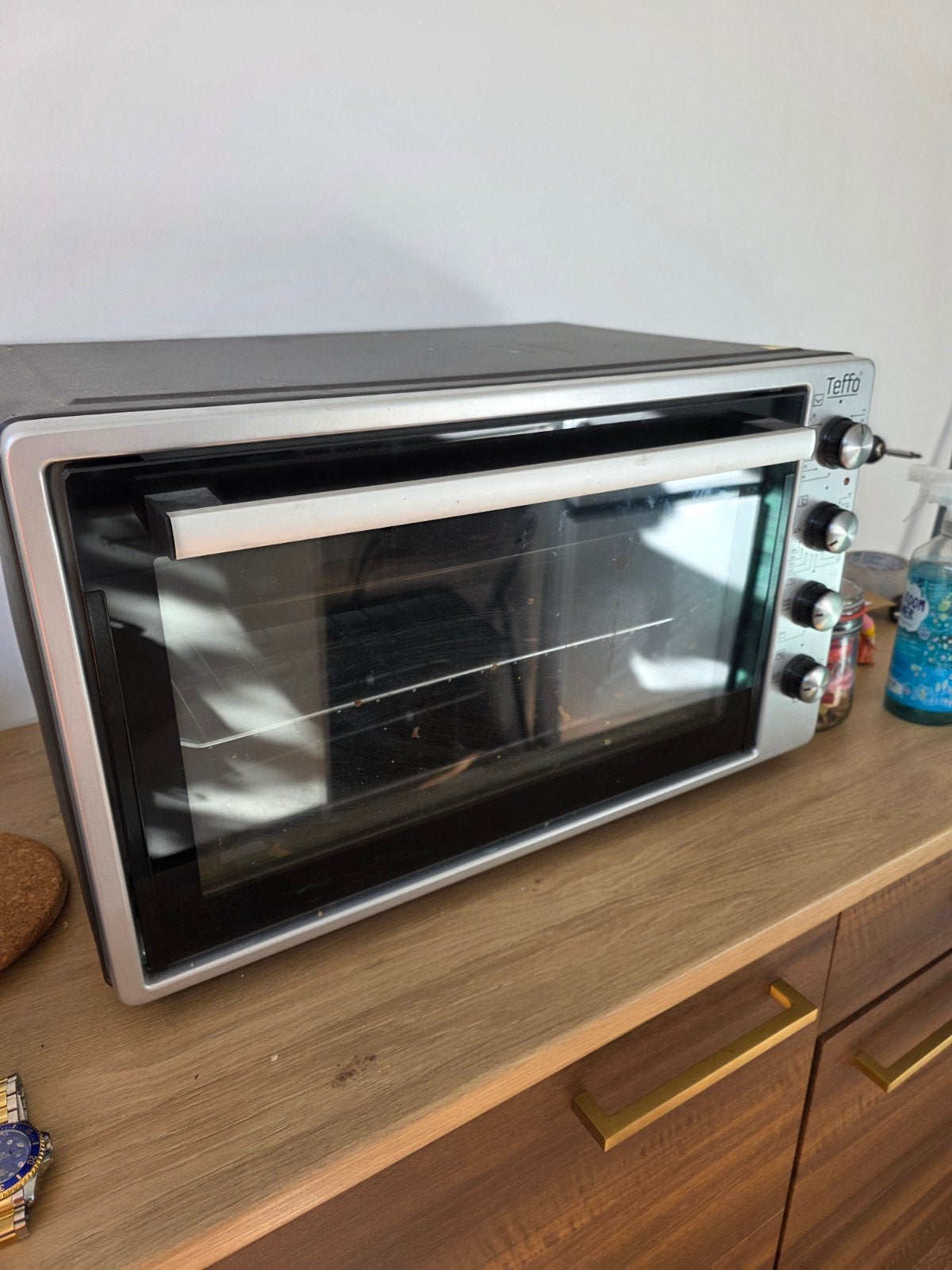 Teffo hete lucht oven 70L, Ophalen, 45 tot 50 cm, Hete lucht, Heteluchtoven