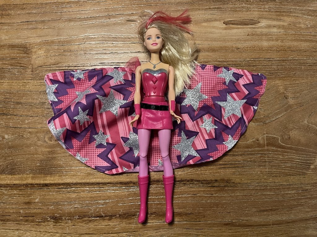 Barbie Princess Power superheldenpop, Ophalen of Verzenden, Gebruikt, Barbie