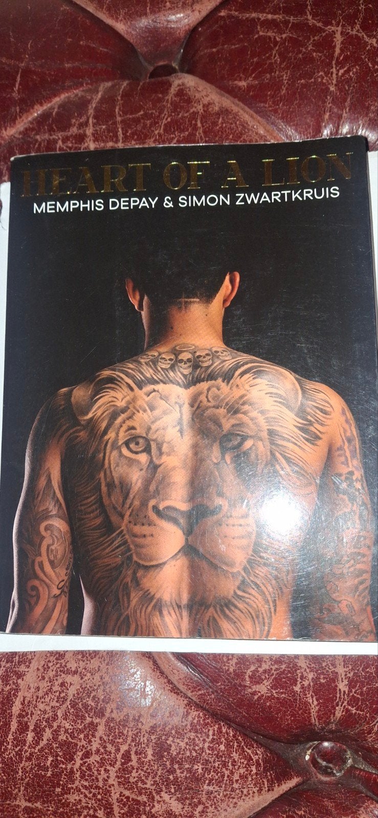 Heart of a Lion - Memphis Depay & Simon Zwartkruis, Ophalen of Verzenden, Zo goed als nieuw, Memphis Depay, Simon Zwartkruis, Sport