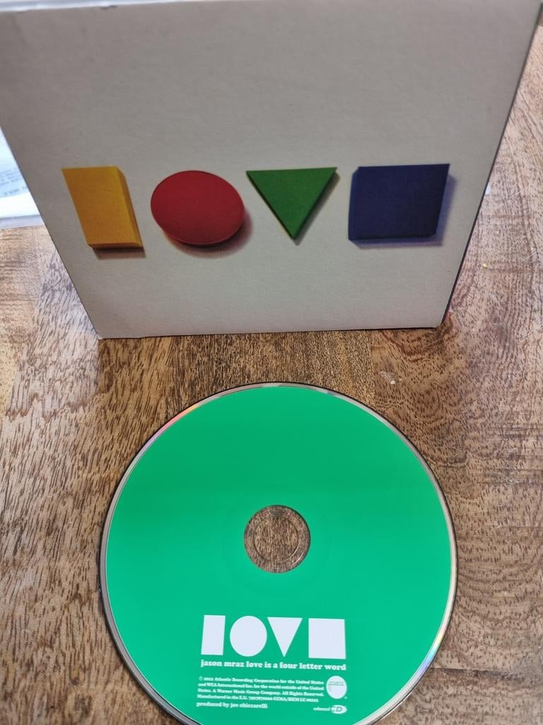 Cd Jason Mraz – Love Is A Four Letter Word, Ophalen of Verzenden, Zo goed als nieuw, Poprock