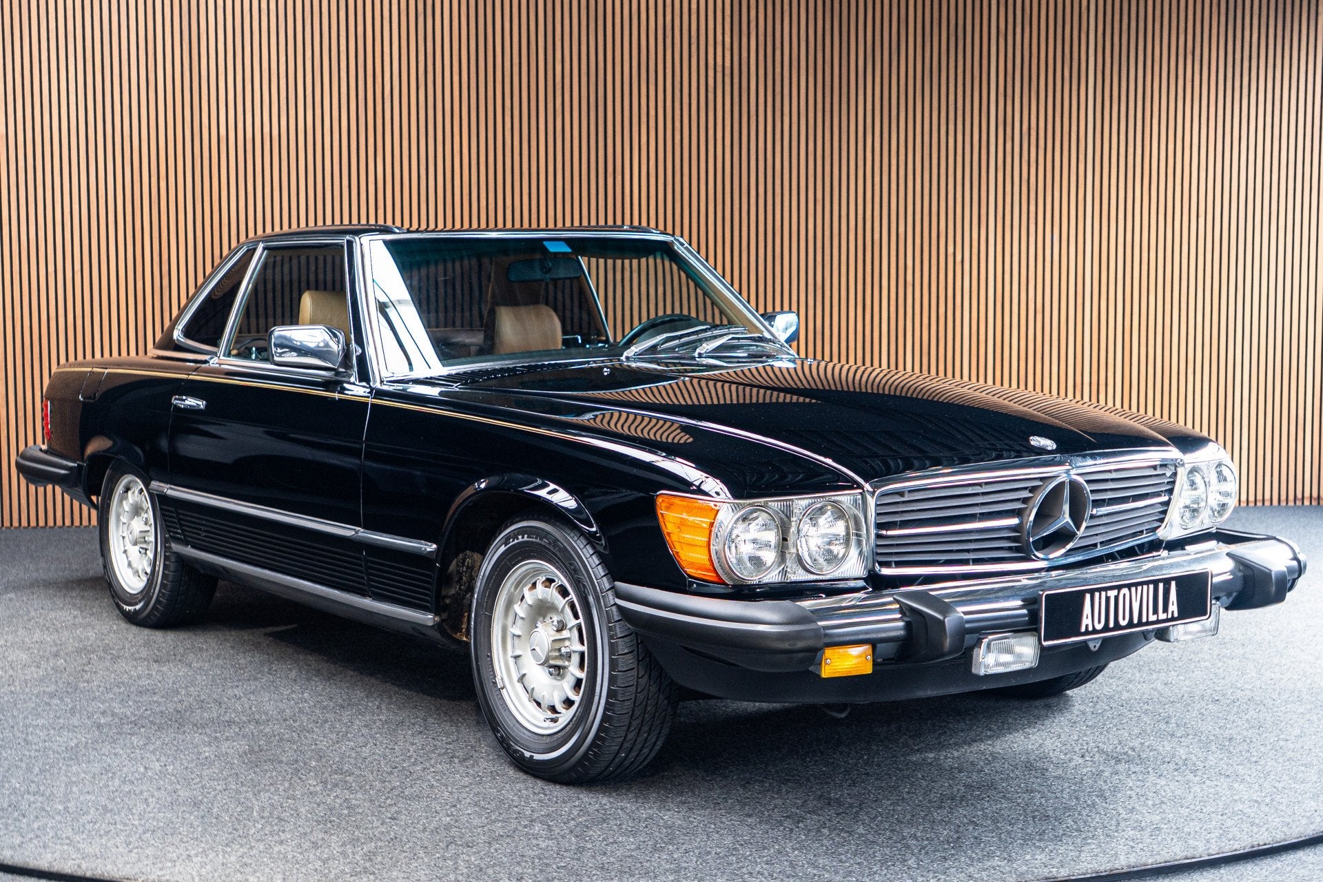 Mercedes-Benz SL-Klasse 380 SL Aut. Hardtop Beige leer Airco, foto 7