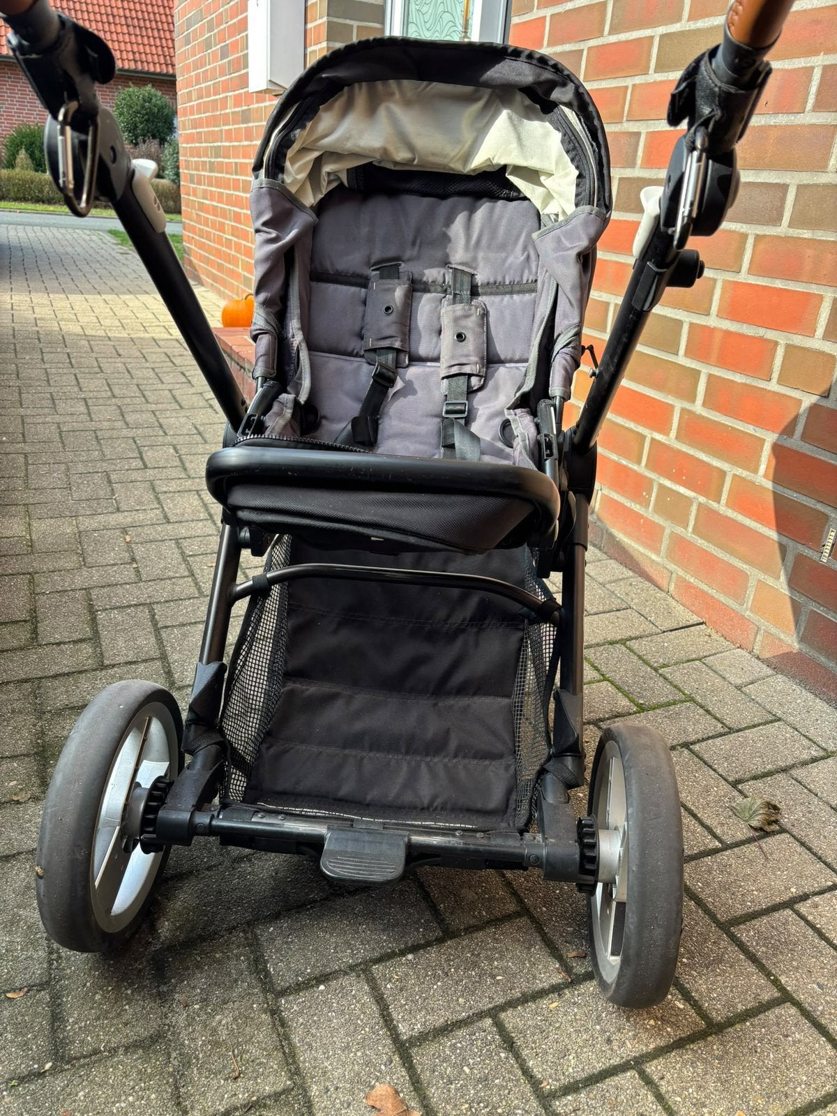 Mutsy EVO Urban Nomad + Joie autostoel & Joolz plankje, Kinderen en Baby's, Ophalen, Gebruikt, Mutsy, Met autostoeltje