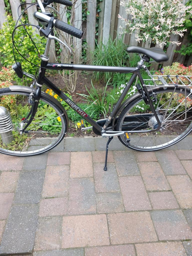 Herenfiets 28 inch framemaat 61 cm, Fietsen en Brommers, Fietsen | Heren | Herenfietsen, Ophalen, Gebruikt, Overige merken, Versnellingen