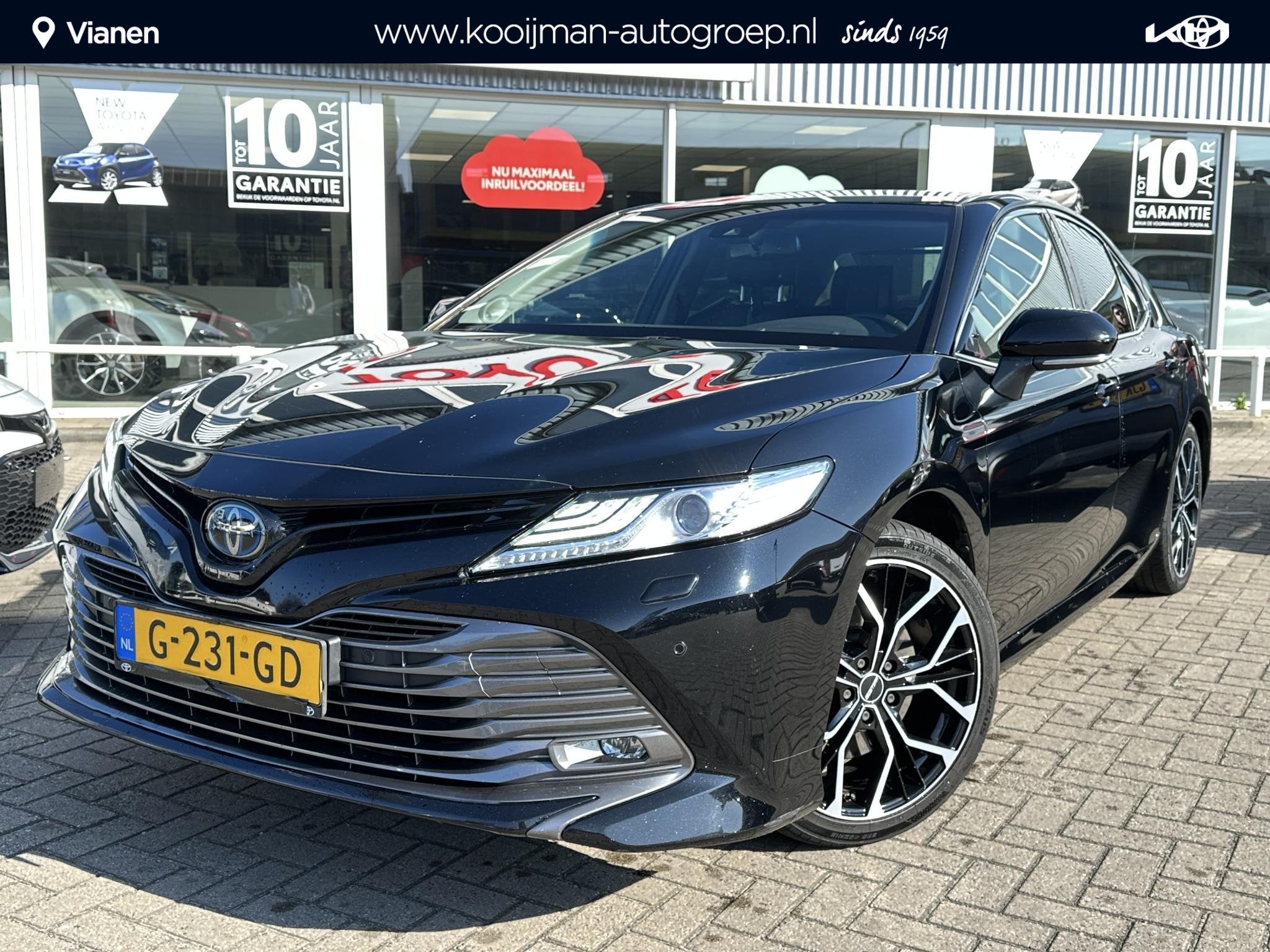 Toyota Camry 2.5 Hybrid Premium STOELVERWARMING, ZEER LUXE!, Gebruikt, Euro 6, 4 cilinders, 2487 cc