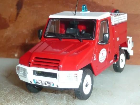 Auverland A2 CCFL bosbrandweer IXO/Hachette 1:43, Hobby en Vrije tijd, Modelauto's | 1:43, Ophalen of Verzenden, Nieuw, Auto, Overige merken
