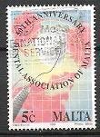 Malta Michel 924, Ophalen of Verzenden, Malta, Gestempeld
