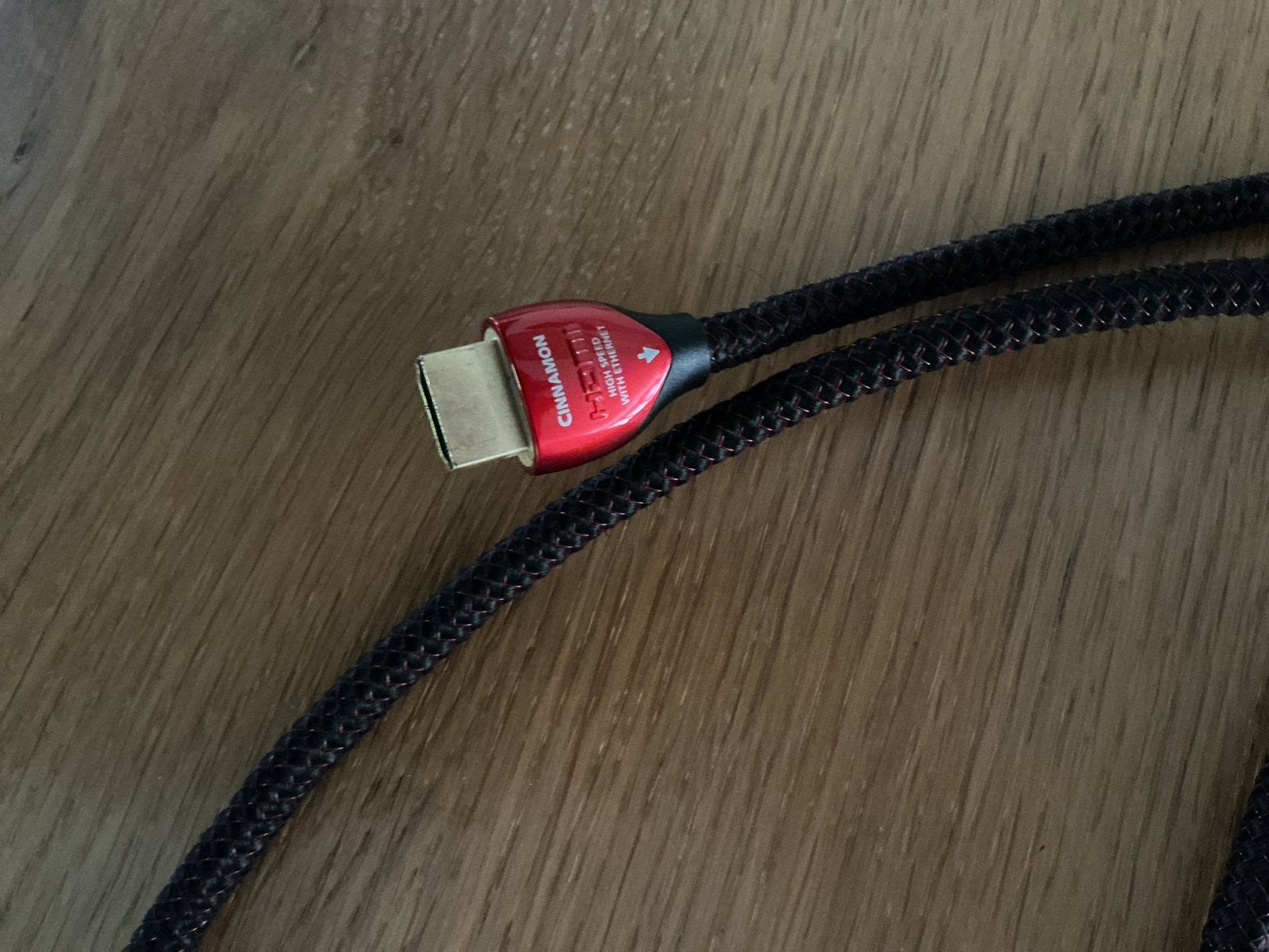 AudioQuest Cinnamon HDMI-kabel - 150 cm, Audio, Tv en Foto, Audiokabels en Televisiekabels, Zo goed als nieuw, HDMI-kabel, Minder dan 2 meter
