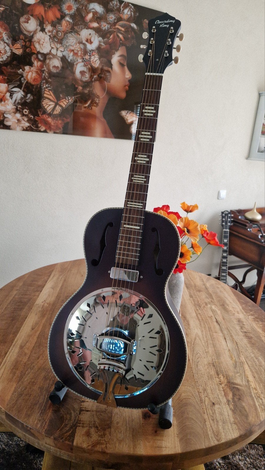 Recording King - RPH-R2-BRB Resonator Gitaar (Nieuw), Muziek en Instrumenten, Ophalen, Nieuw, Resonator- of Dobrogitaar