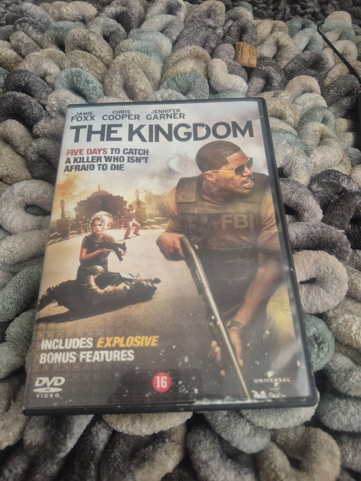 The Kingdom DVD - Actiethriller met Jamie Foxx, Engels, Vanaf 16 jaar, Inclusief doosje, Ophalen of Verzenden