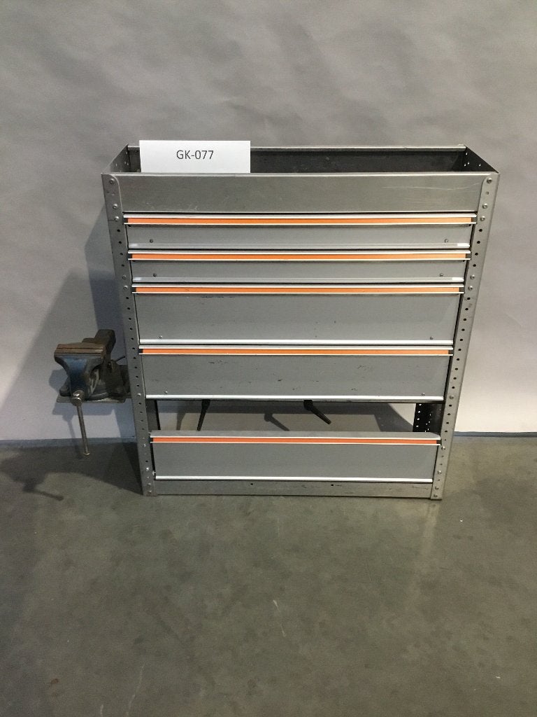 Aluminium Finnerup bedrijfswagen inrichting GK-077, Ophalen of Verzenden