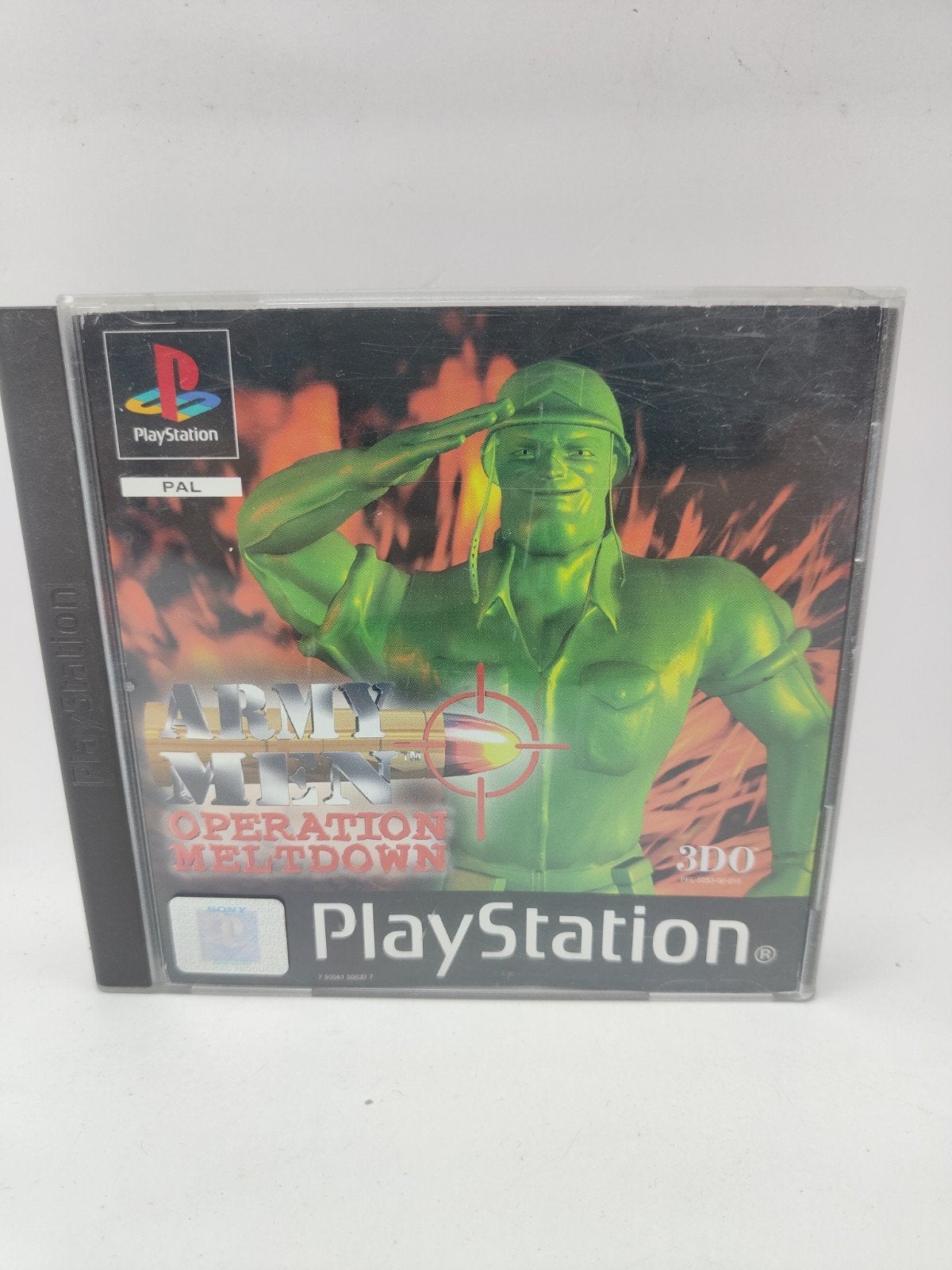 Army Men Operation Meltdown - PlayStation 1 (PS1), Avontuur en Actie, Gebruikt, 1 speler, Onbekend